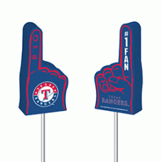 Texas Rangers #1 Car Antenna Topper Finger / Mirror Dangler / Auto Dashboard Buddy (MLB Baseball) 